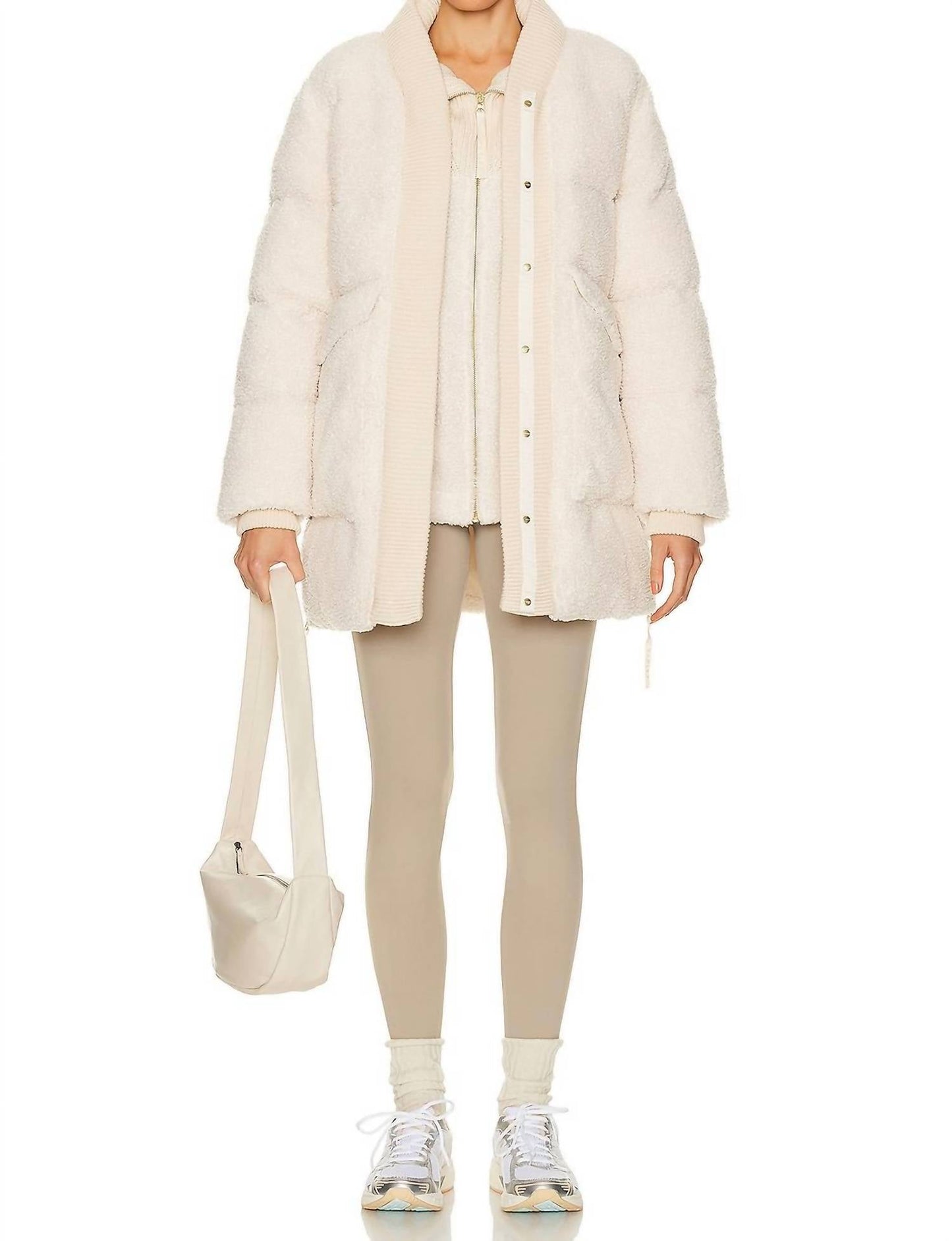 Varley - Wynn Sherpa Puffer Coat