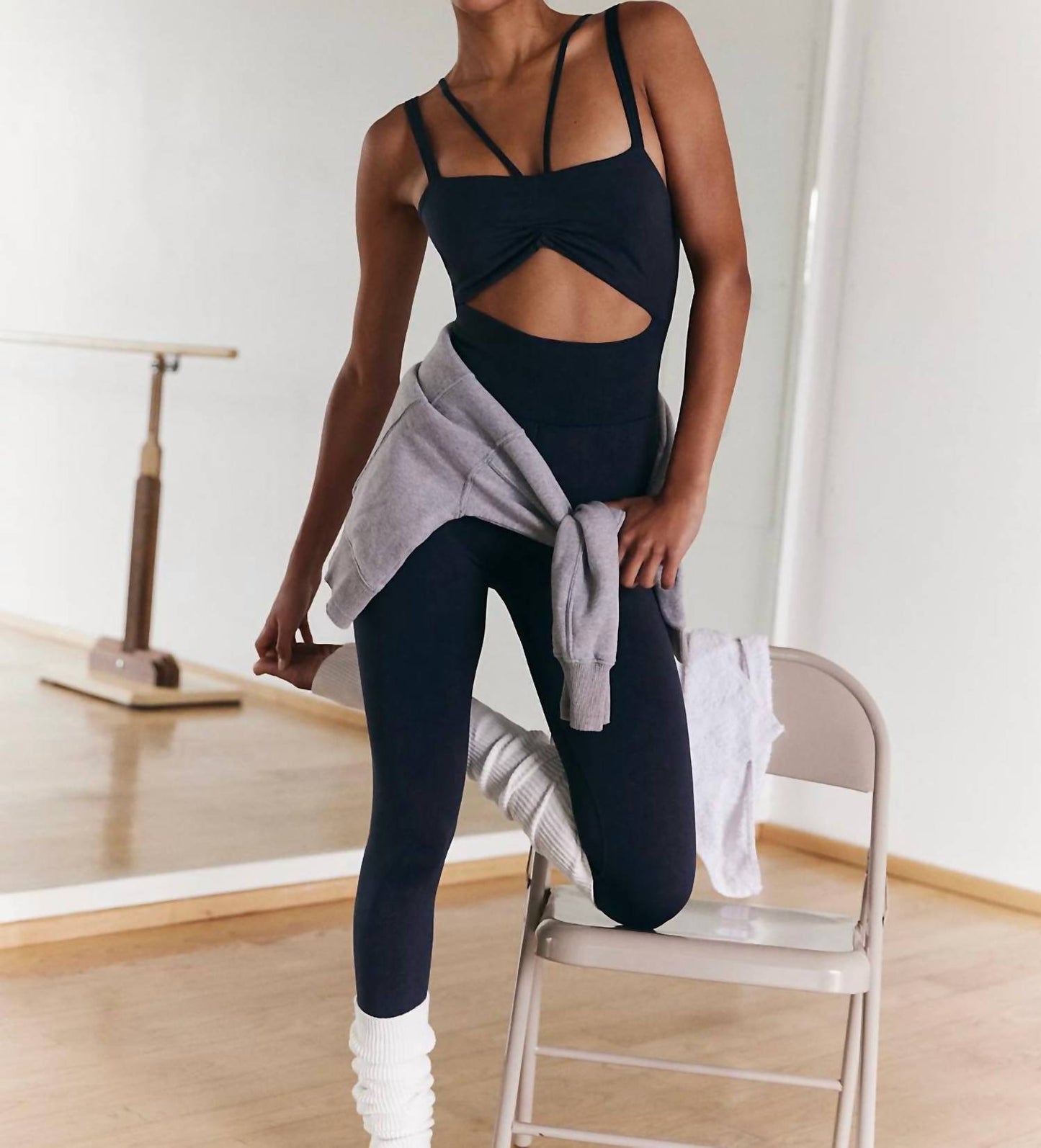 Free People - Good Karma Cut-out Onesie