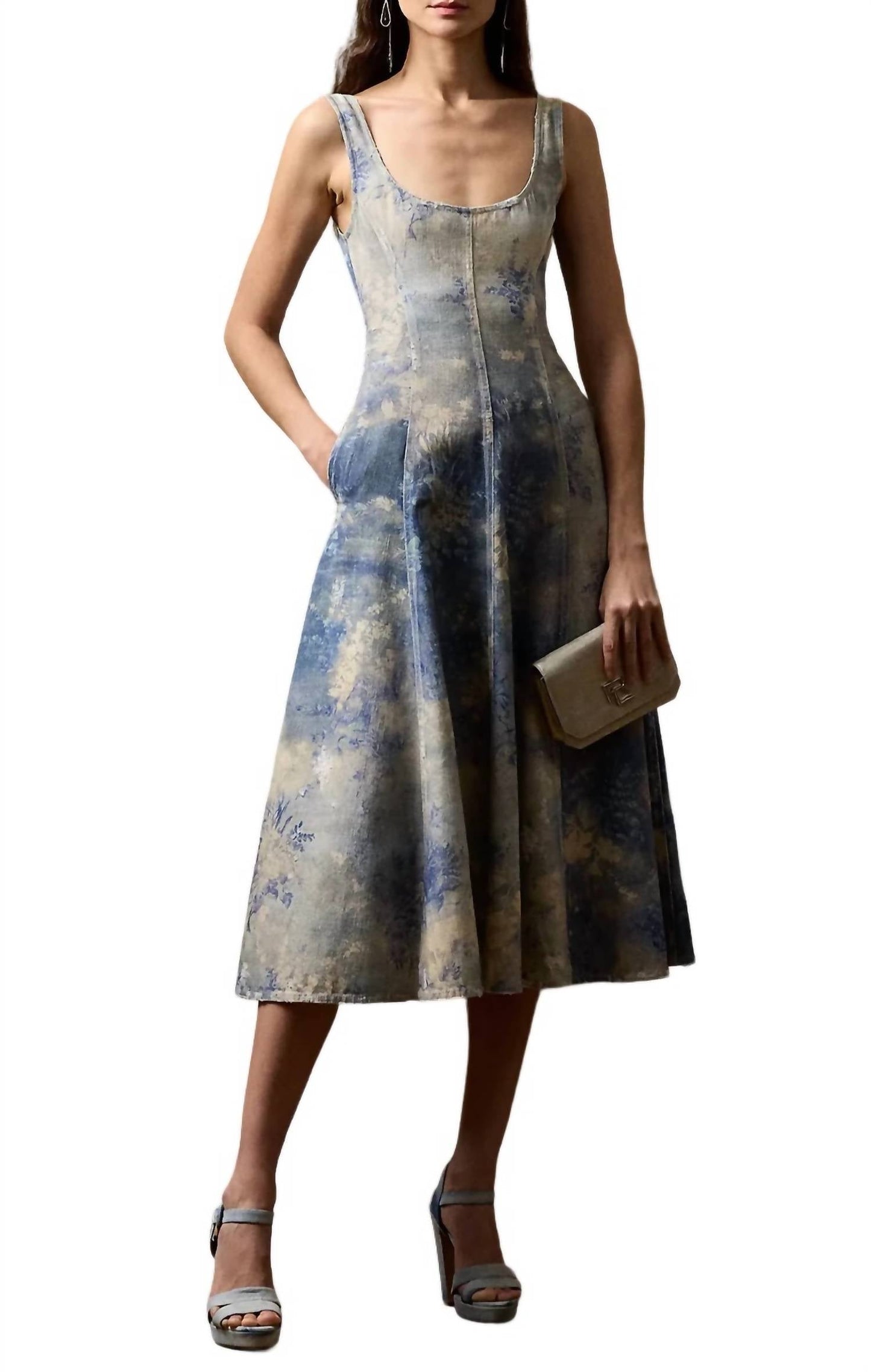 Ralph Lauren - Tarian Sleeveless Day Dress
