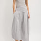 Tibi - Silky Asymmetrical Balloon Skirt