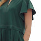 Entro - Flutter Sleeve Mini Dress