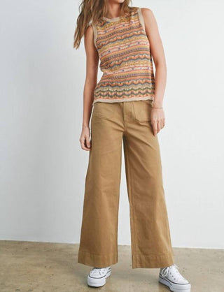 Buttermelon - Wide Leg Long Length Pants