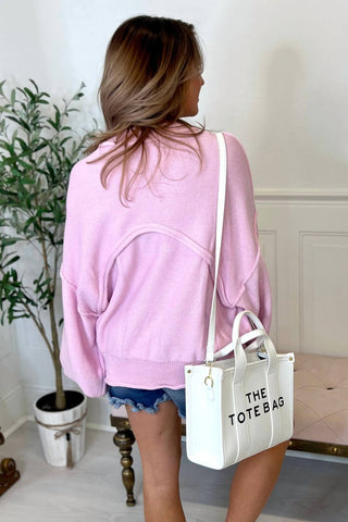 Pol - Oversized Pocket Sweater