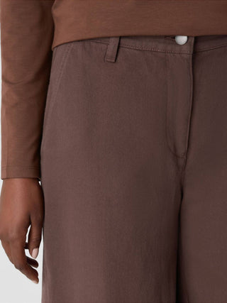 Eileen Fisher - Garment-dyed Wide-leg Pant