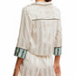 Free People - Pillow Talk 3/4 Sleeve Shirt And Short 2 Piece Pajama Set