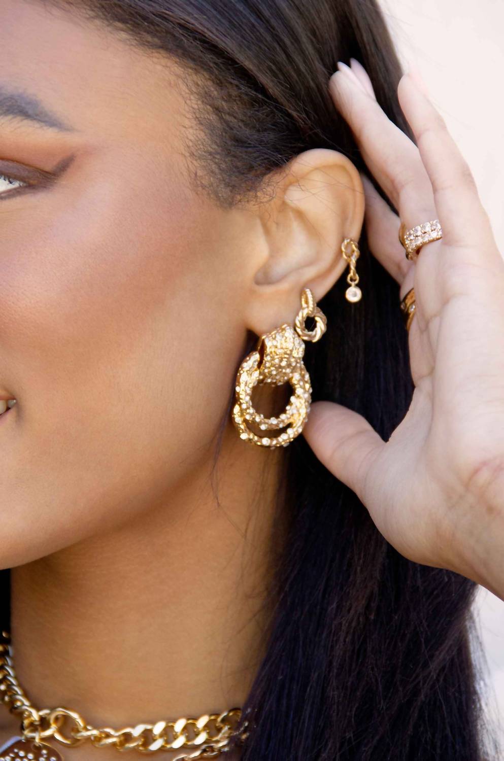 Ettika - Women's Only Royalty Crystal Earrings