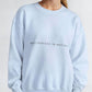 Akalia - Ria Heavy Cotton Crewneck Sweatshirt