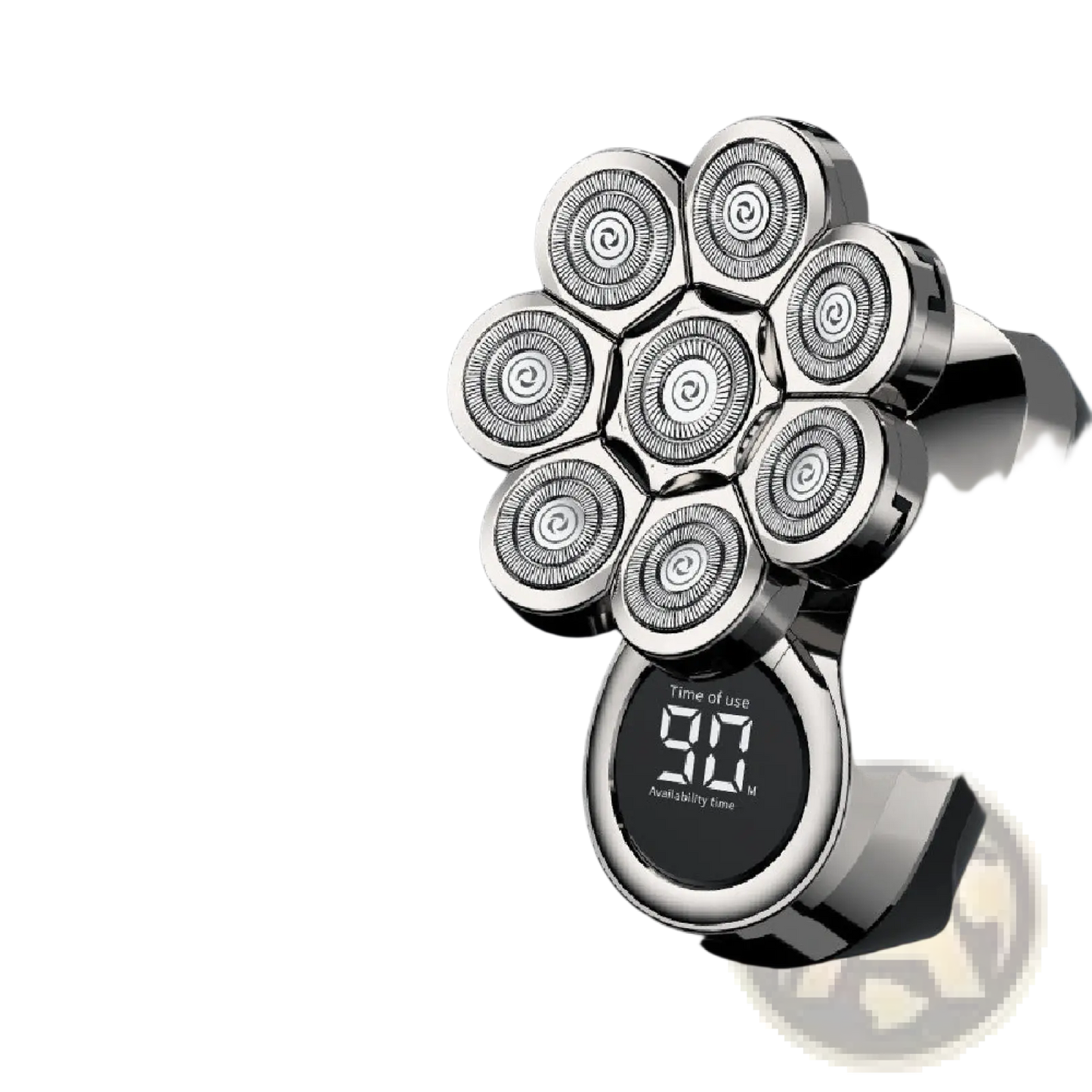 8-in-1 Electric Head Shaver Waterproof Grooming Kit