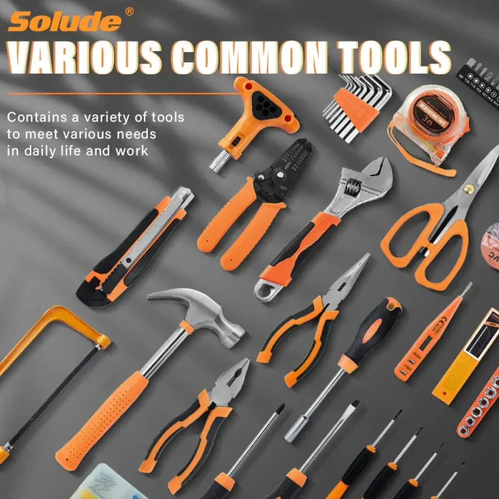 Professional 80 Piece Machine Repair and Maintenance Tool Set