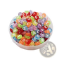 800 Piece Mixed Acrylic Alphabet and Number Bead Set