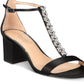 Badgley Mischka Women's Lindsey Evening Sandals Black Size 6.5 M
