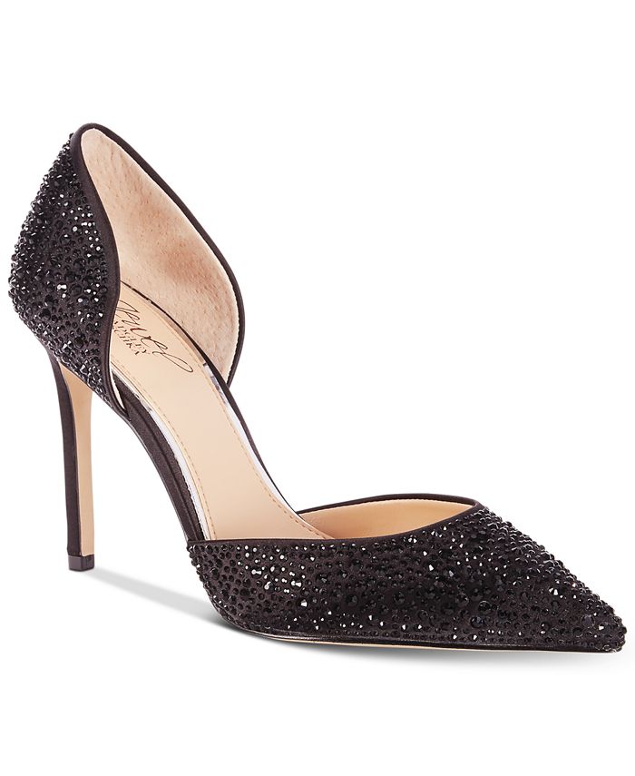 Badgley Mischka Women's Alexandra D'orsay Pump Black Size 10 M