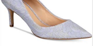 Badgley Mischka Women's Zuri Evening Pumps Shoes Blue Size 9 M