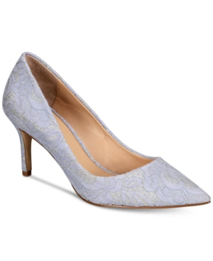 Badgley Mischka Women's Zuri Evening Pumps Shoes Blue Size 9 M