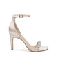 Badgley Mischka Women's Ranya Ornamented Sandals Beige Size 6M
