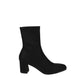 Badgley Mischka Women's Rena Shimmer Sock Boot Black Size 6.5