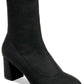 Badgley Mischka Women's Rena Evening Booties Shoes Black Size 7