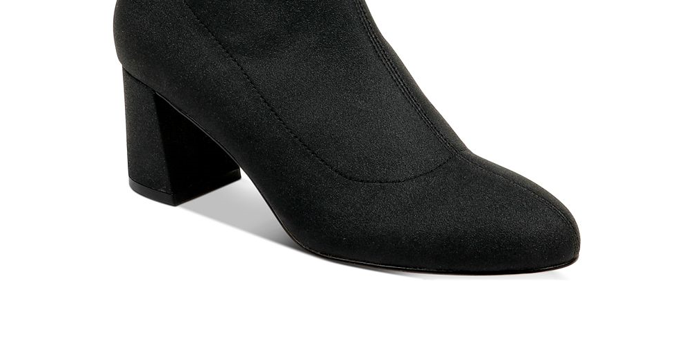 Badgley Mischka Women's Rena Evening Booties Shoes Black Size 7