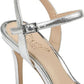Badgley Mischka Women's Natasha Evening Heels Gray Size 9.5