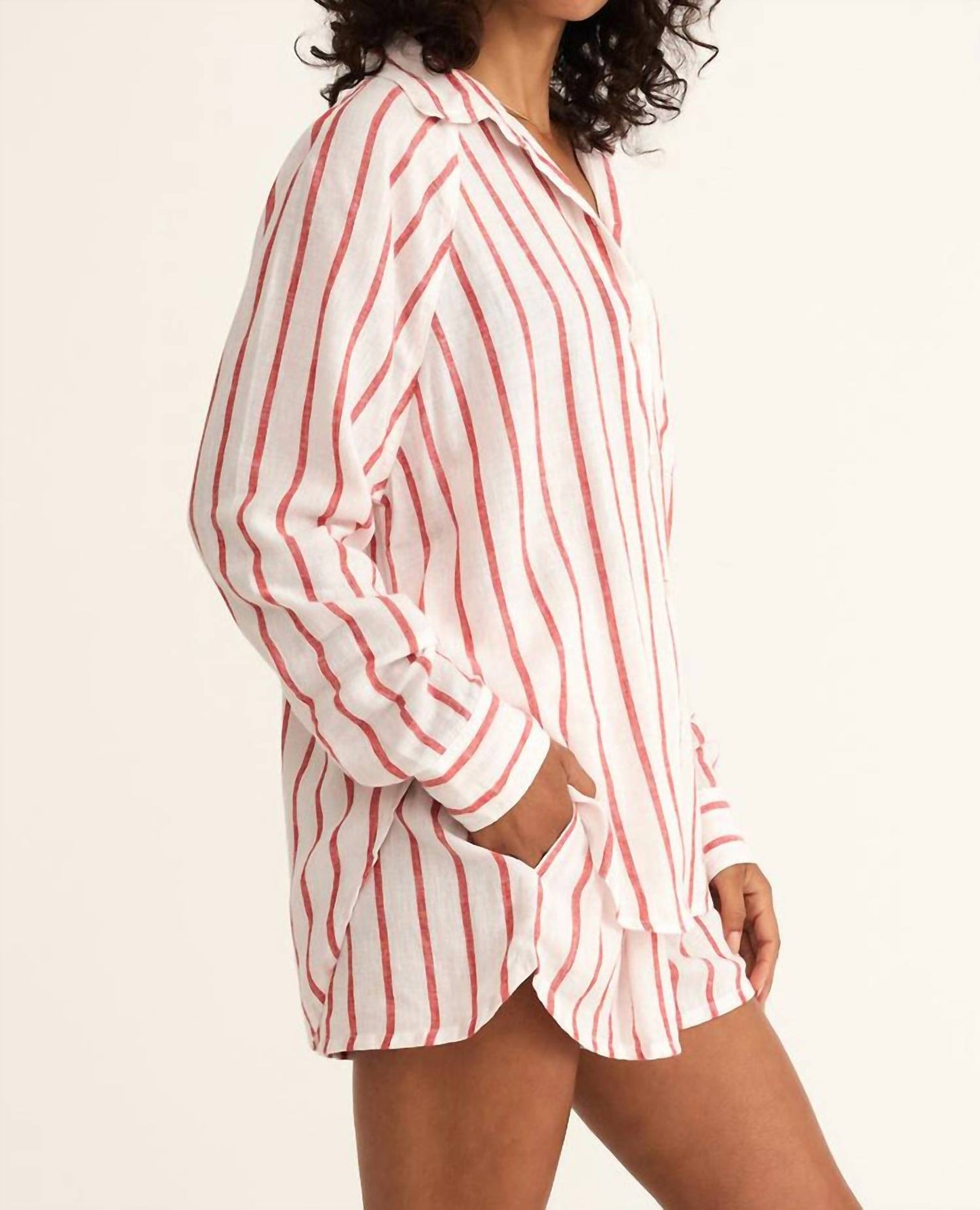 Z Supply - Perfect Linen Stripe Top