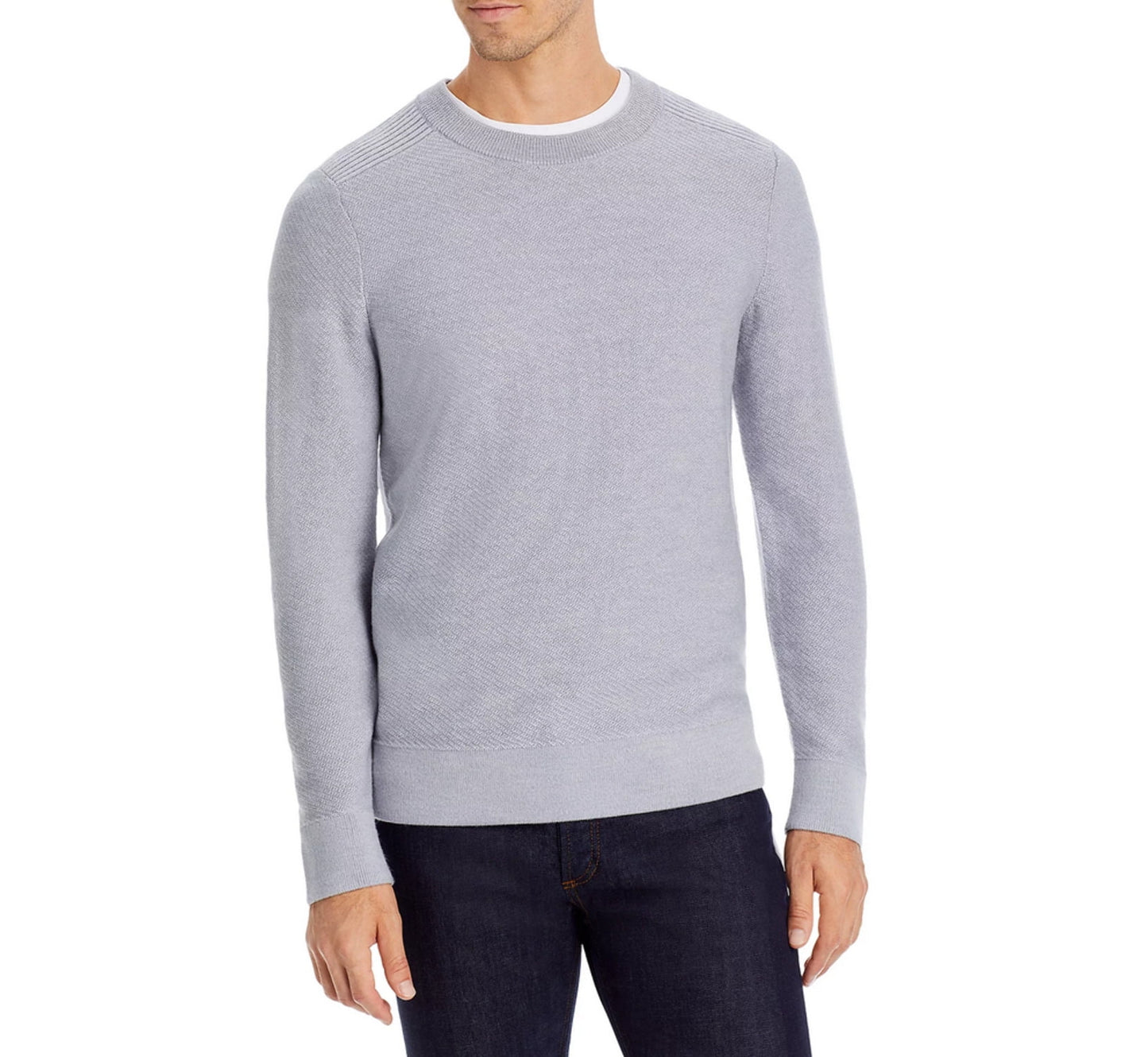 The Men's Merino Wool Crewneck Sweater