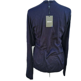 Dkny - Glitter Star Print V-neck Pullover Sweater