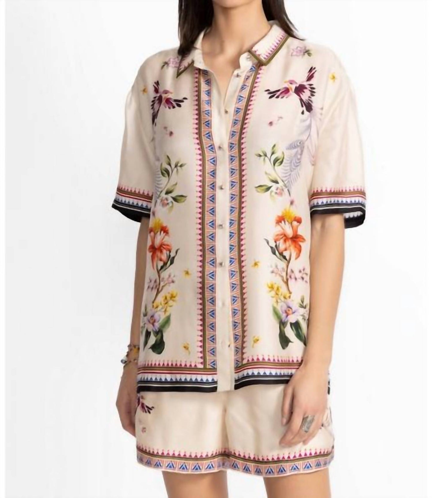 Johnny Was - OPHELIA CAMP SHIRT
