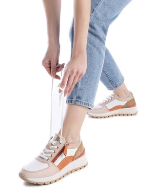 Xti - Women's Casual Sneakers With Side Zipper