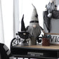 Handcrafted Pair of 23-Inch Halloween Gnomes by Bruce