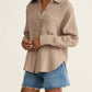 Z Supply - Perfect Airy Gauze Button Up Shirt
