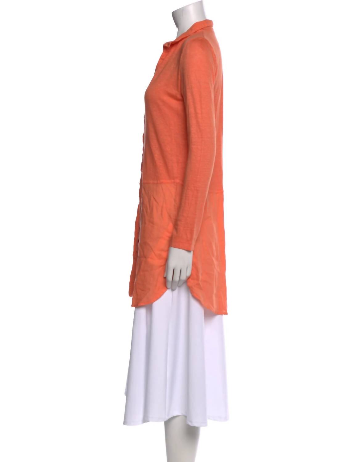120% Lino - Women's Linen Shirt Dress