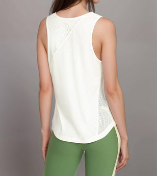 Johnny Was - Calme Effect Mesh Contrast Tank