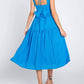 Entro - Wrap Tie Midi Dress