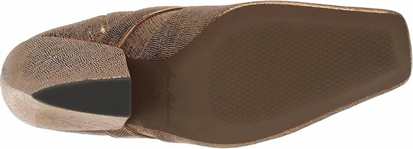 Sam Edelman - Women's Suzette Buckle Western Ankle Bootie
