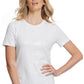 DKNY Women's Sequin Embellished T-Shirt White Size Large