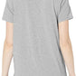 DKNY Women's Sport Logo T-Shirt Gray Size Medium