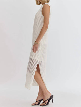 Entro - Knit Sleeveless Midi Dress