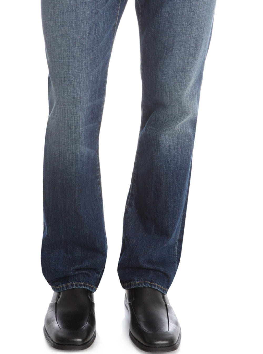 Lucky Brand Men's 181 Relaxed Straight Fit Stretch Jeans Blue Size 34X32