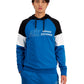 AX Armani Exchange Men's Colorblock Sweatshirt Blue Size 2XL