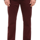Ag Adriano Goldschmied Men's Graduate Tailored Leg Sueded Jeans In Rum Raisin Size Variants Available