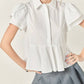 English Factory - Lilly Peplum Top