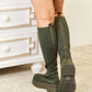 Zenana - WILD DIVA Footwear Knee High Platform Sock Boots