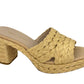 Pelle Moda - Women's Camren Platform Heel Natural Raffia