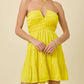 Day + Moon - Veronica Ruched Tiered Mini Dress