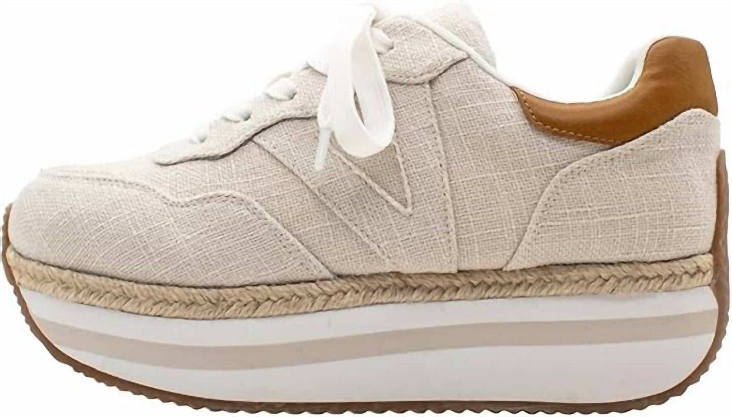 Pv Footwear - Women's Ernestina Linen Sneaker