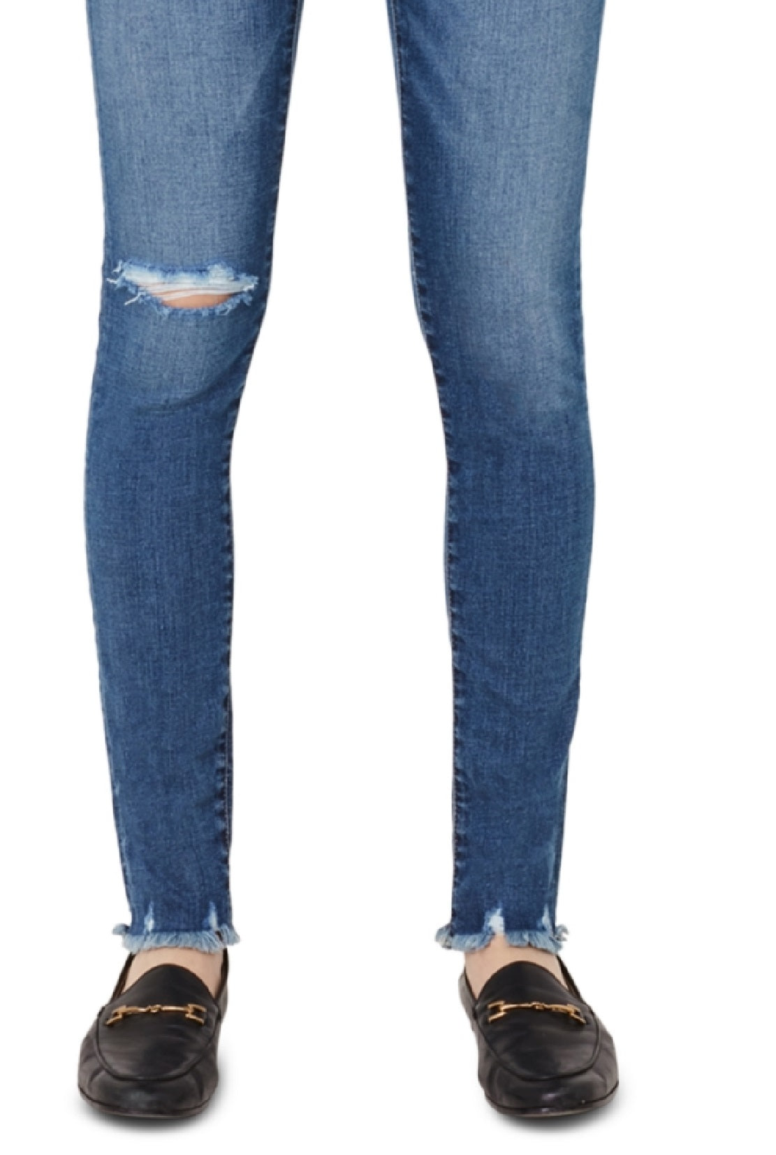 Jaen Women's Ashley High Rise Skinny Jeans Blue Size 28