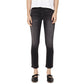 Jaen Women's Halee Straight Leg Cropped Jeans Gray Size 32
