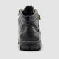 Kcr Group - Men's Thick Wool-Lined Zip-Up Leather Boots