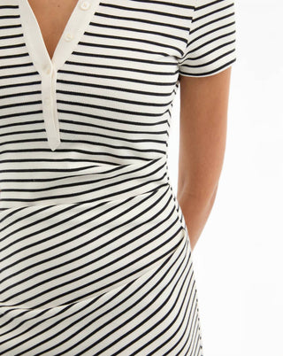 Veronica Beard - Women's Lanier Striped Polo Dress