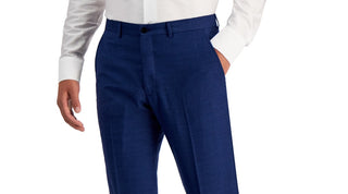 AX Armani Exchange Men's Wool Modern Fit Suit Pants Blue Size 32X30